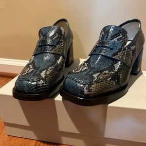 LABUCQ Reptile loafers size 8.5